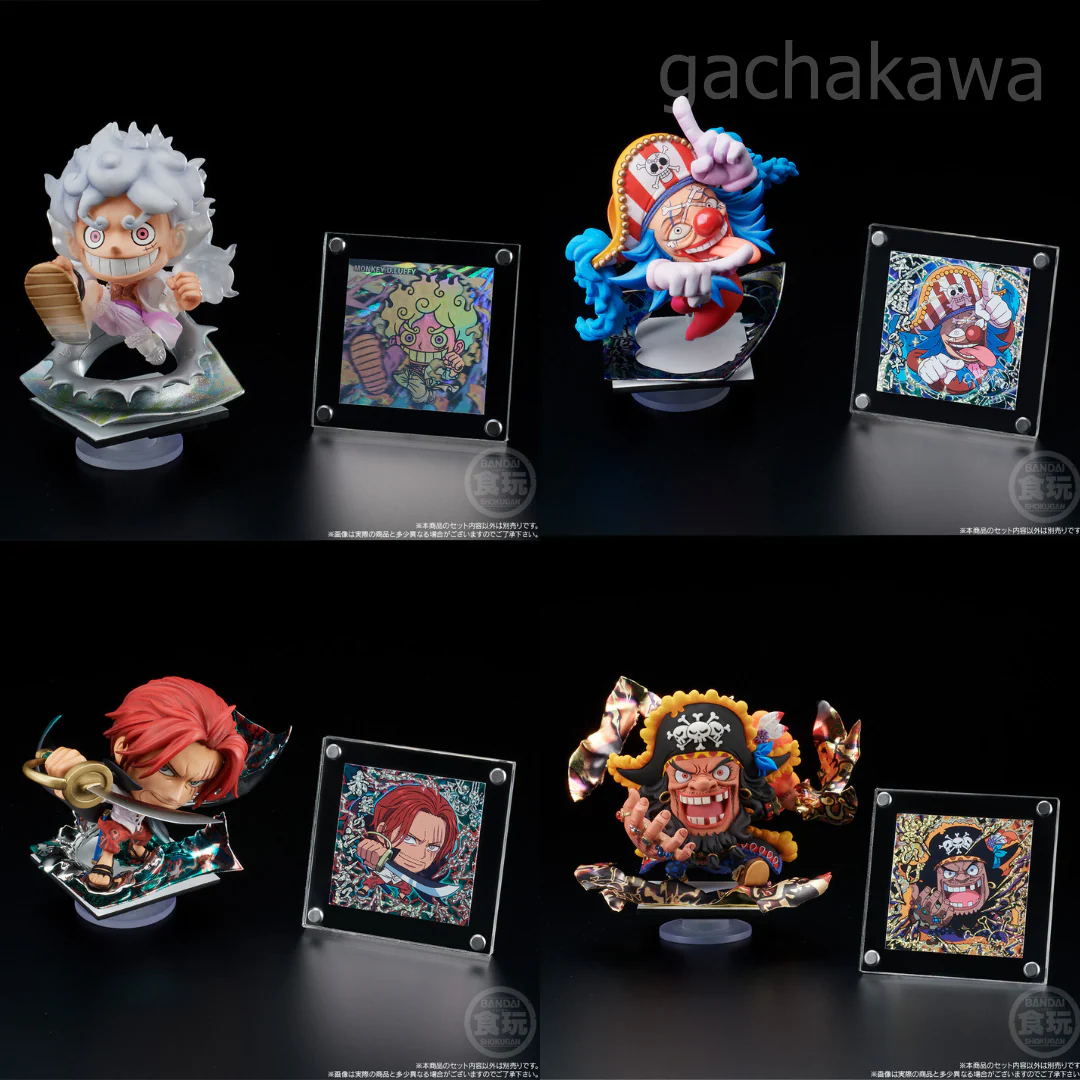 One Piece Niformation Tsukuru New Four Emperors Figure Shokugan Bandai Presale - Image 7