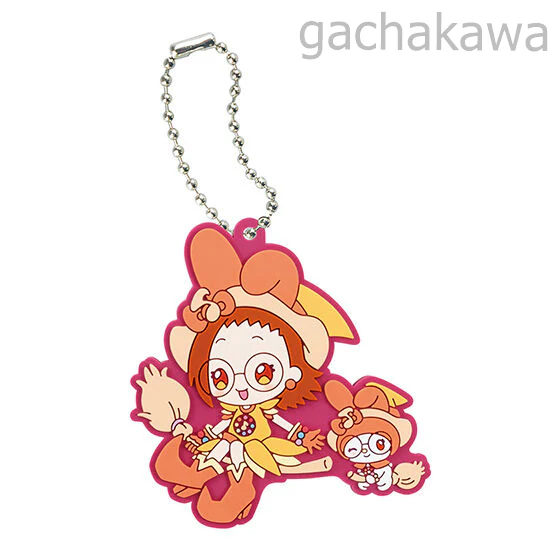 Pre Ojamajo Doremi Sanrio Special Rubber mascot 3 Strap Keychain JAPAN NEW /Free Shipping - Image 3