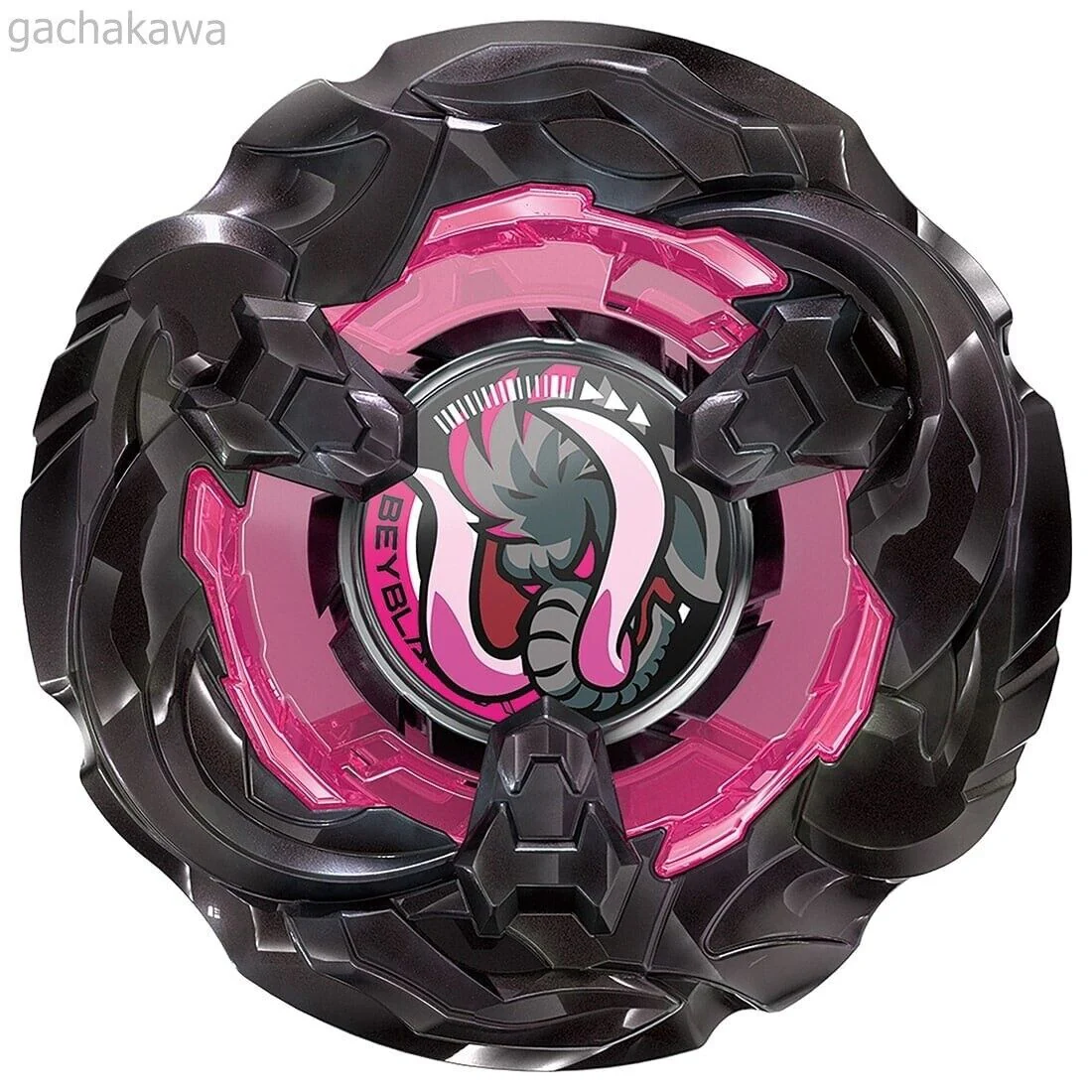 PSL BEYBLADE X BX-00 Mammoth Task 2-80E Metal coating: Black  Limited Set of 2 - Image 3