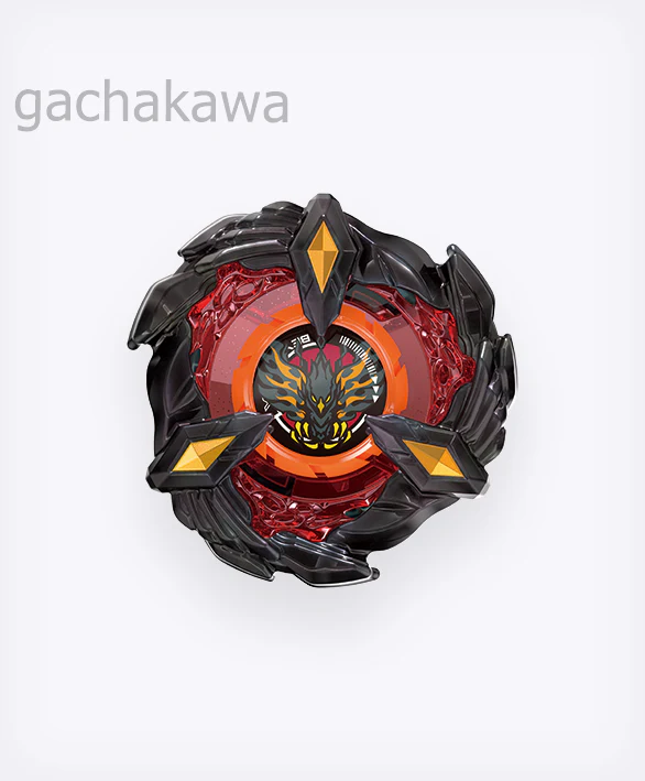 PSL Beyblade X BX-00  Phoenix Wing 9-60GF  Metal Coating: Black Kitatatsuya Ver. - Image 3