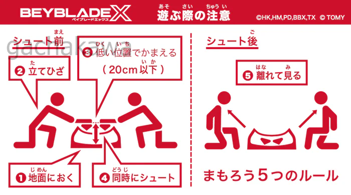 PSL Beyblade X BX-00  Phoenix Wing 9-60GF  Metal Coating: Black Kitatatsuya Ver. - Image 8