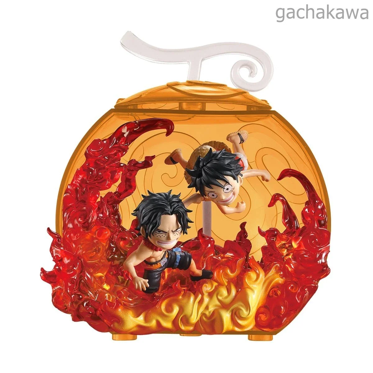 PSL From TV animation One Piece Onepi no Mi GRAND CAPSULE Vol.02 Gashapon 2PCS - Image 3