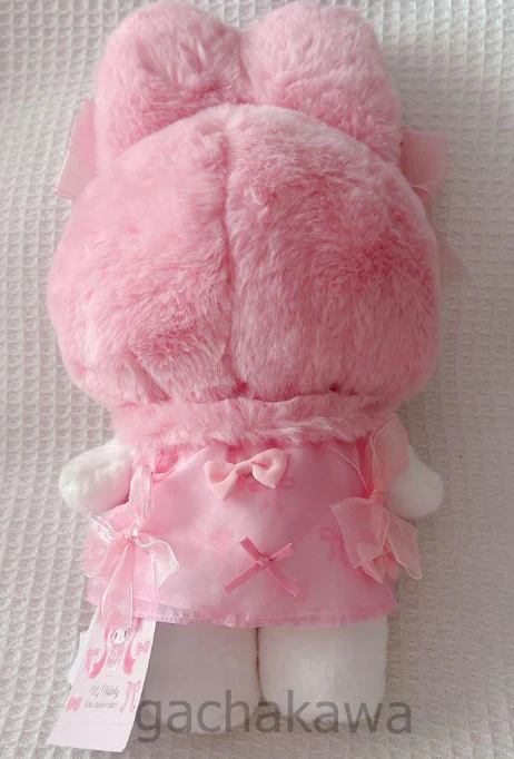 Sanrio My Melody Birthday 50th Anniversary Ribbon Princess Plush Mascot 2set /Free Shipping - Image 3