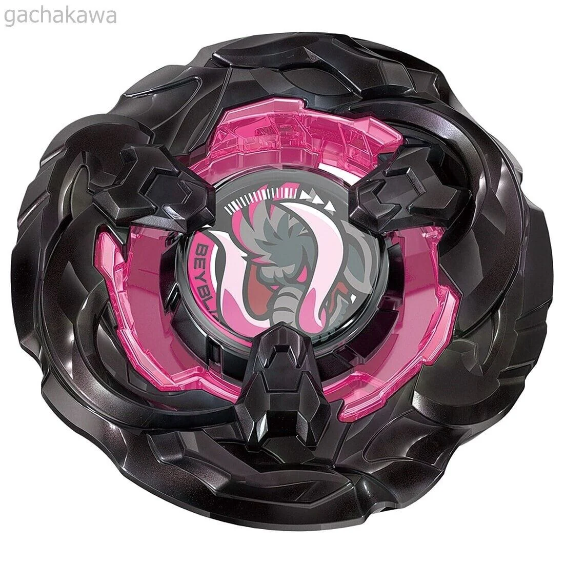 Takara Tomy BEYBLADE X BX-00 Mammoth Task 2-80E Metal coating: Black NEW - Image 3